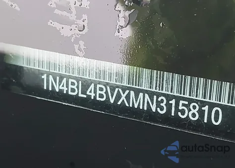 2021 Nissan Altima S Fwd из США, поврежденный, VIN 1N4BL4BVXMN315810